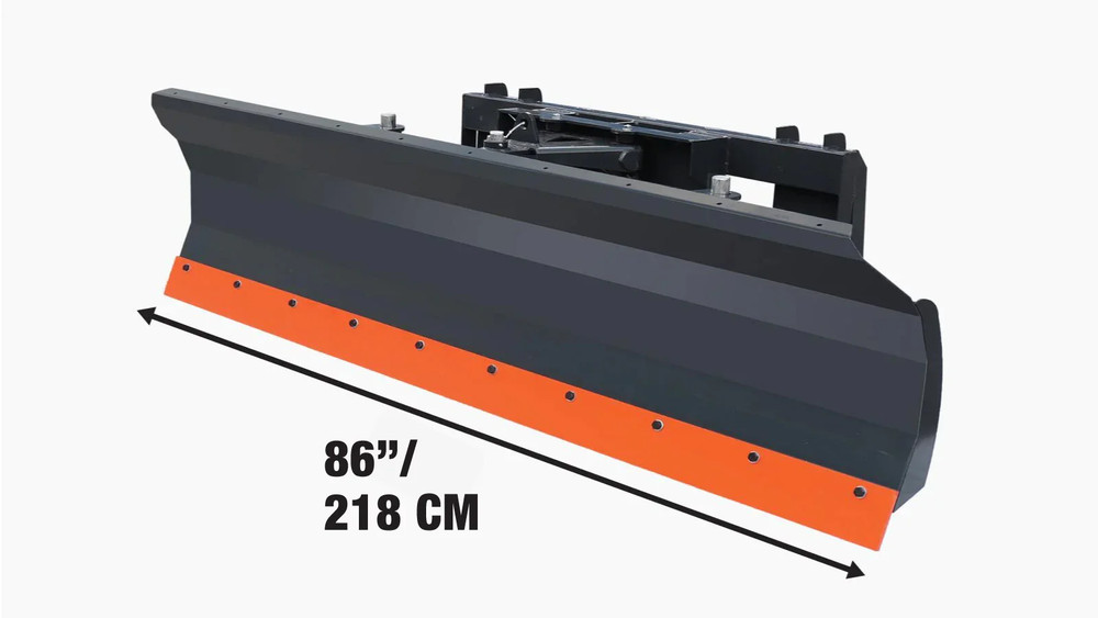 86" Skid Steer Dozer Blade/Snow Plow Pusher, 30"