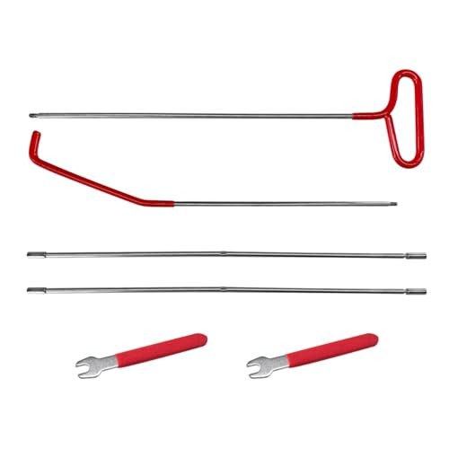 Car Long Reach Tool, 67" Multi-Function Automotive Emergency Tool, Red