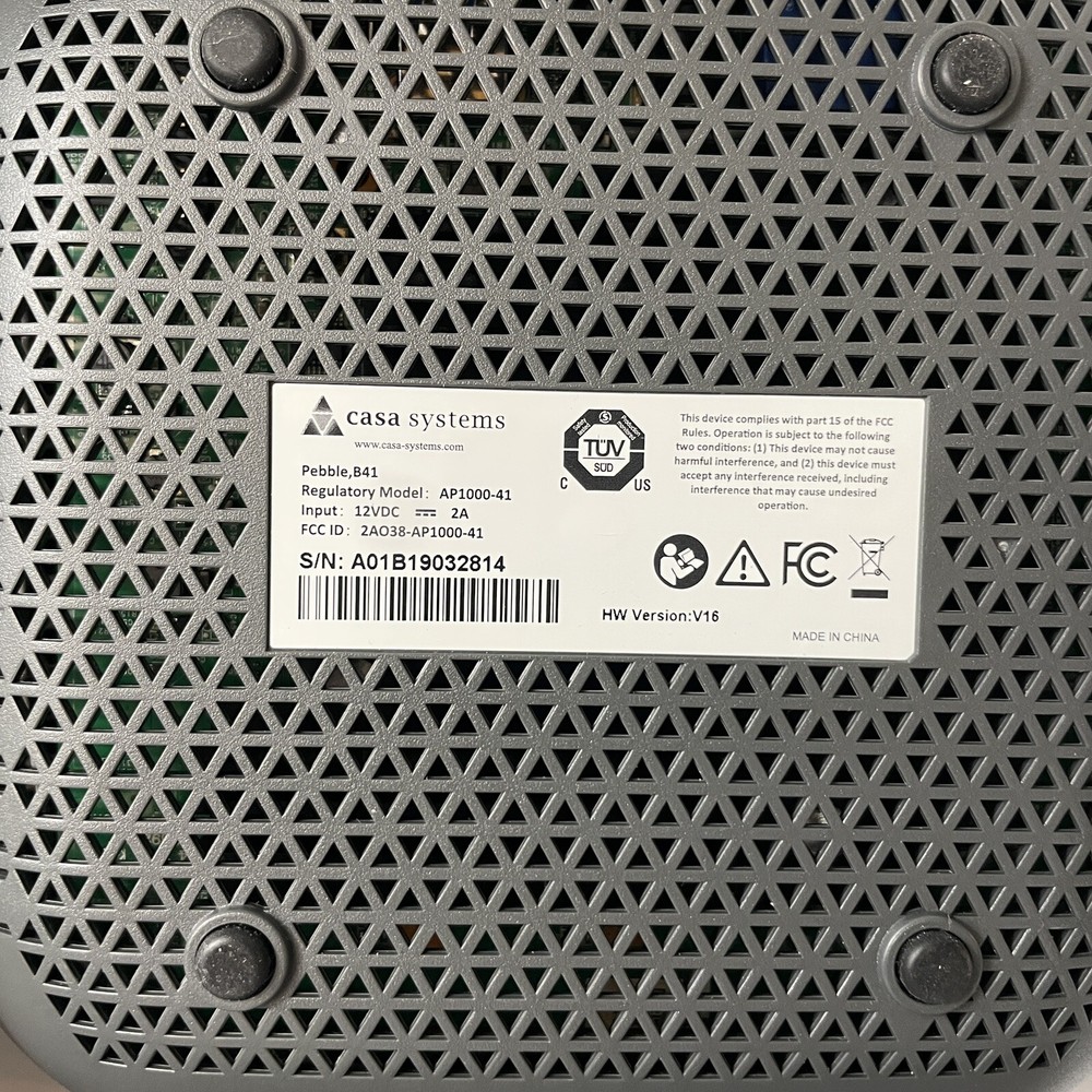 Casa Systems AP1000-41 Small Cell Router EUC