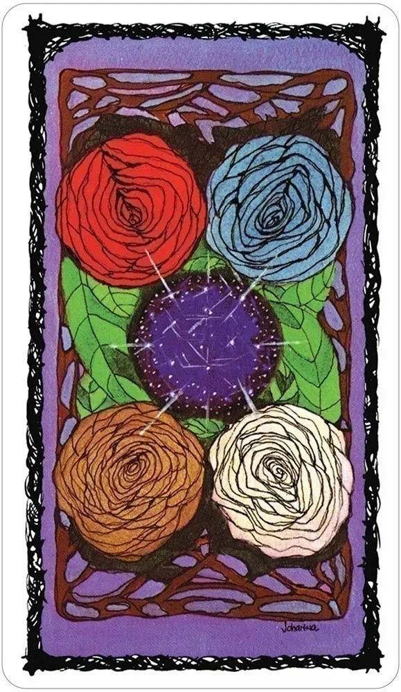 Sacred Rose Tarot Cards Deck!