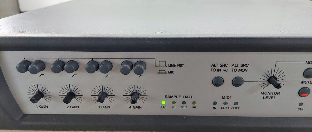Digidesign Digi 002 Rack Firewire Audio Midi Digital Recording Interface
