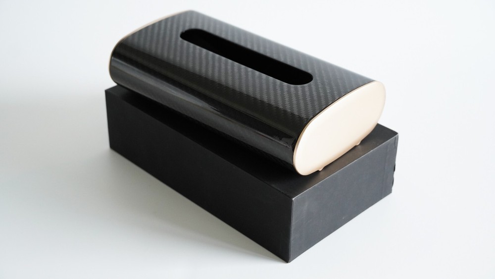Carbon Fiber Tissue Box, Regular Size