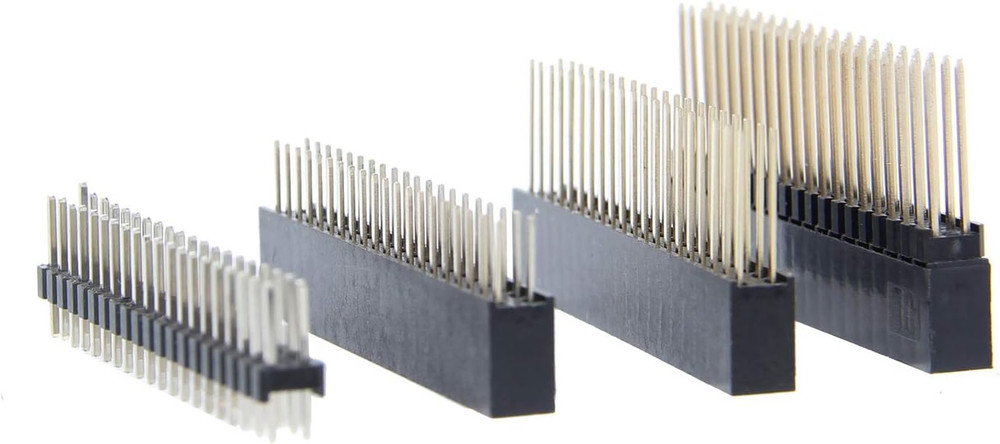 40 Pin Stacking Female Header Kit for Raspberry Pi GPIO Extensions – 2x20 Pack