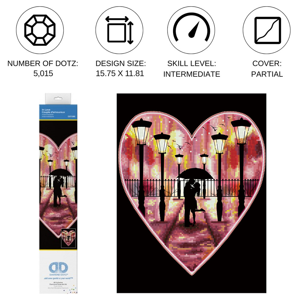Diamond Dotz In Love Diamond Painting Kit
