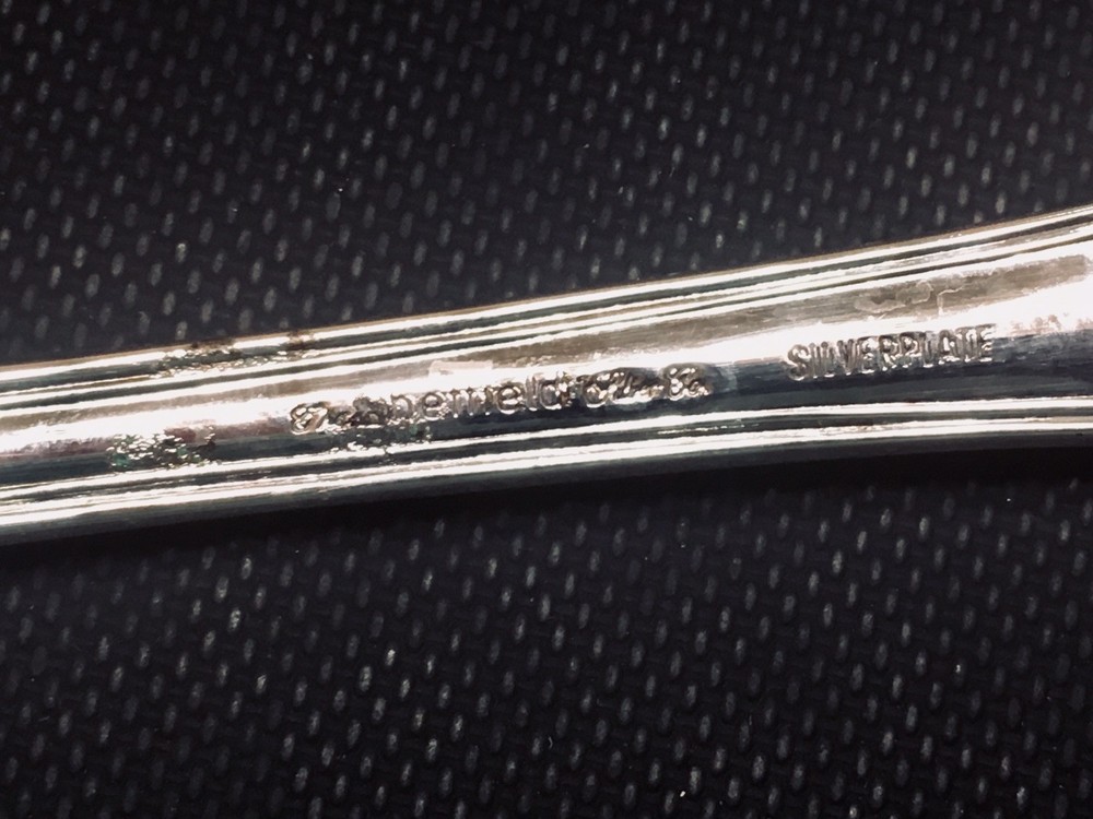 Vintage Sheffield Large Silverplate 12” Scrolled Event Wedding Cake Server