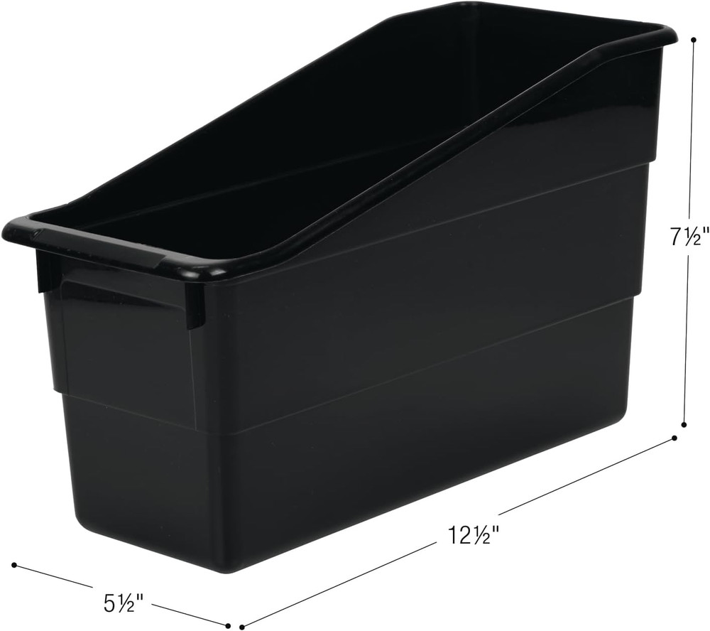 Durable Book and Binder Holders - 12 Pack