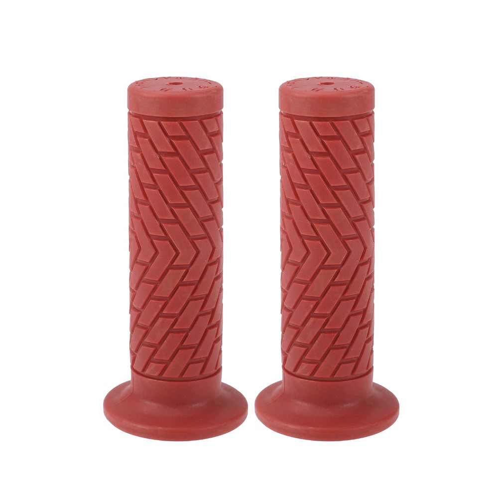 7/8" 22mm Motorcycle Knobs Handlebar End Handlebar TPU Dark Red