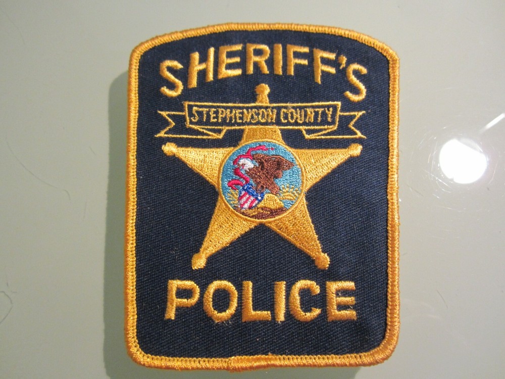 STEPHENSON COUNTY IL SHERIFF'S POLICE PATCH