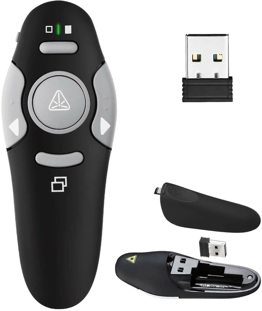 Kinsington Wireless Presenter, Controller Presentation Remote Control Laser Po