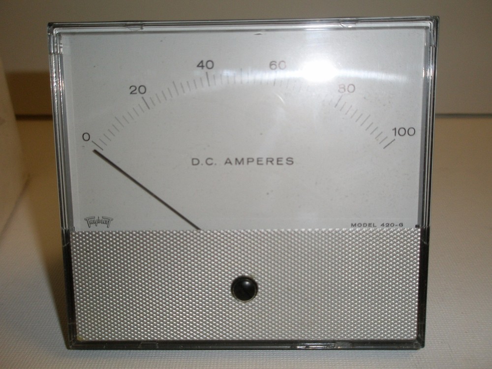 Weschler Instruments Panel Meter 0 - 100 DCA