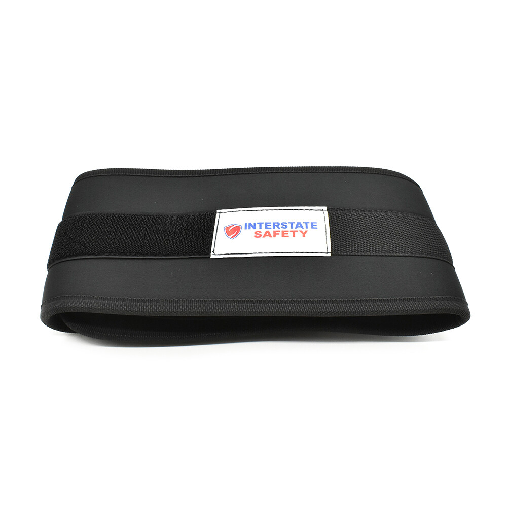 Interstate Safety 40152-M 6" Nylon Weightlifting / Back Support Belt - Medium