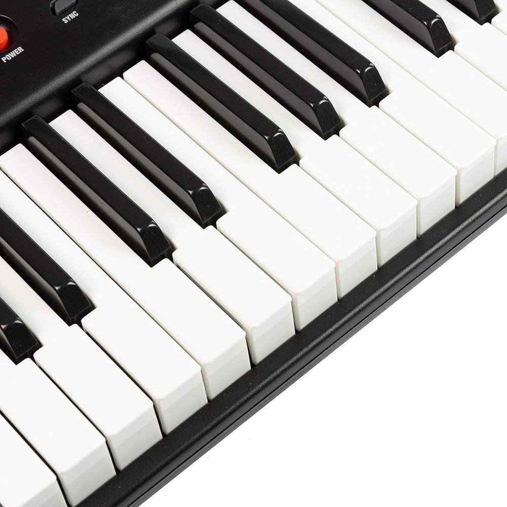61-Key Compact Digital Piano with LED Display & Learning Features for All
