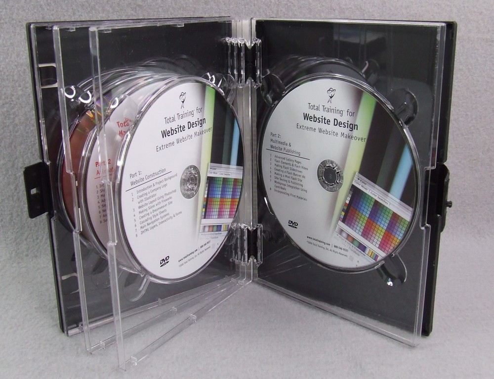 Adobe Total Training Studio 8 Bundle (6 Disc DVD Set) Software Training