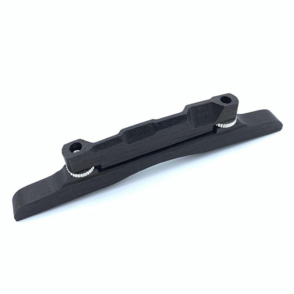 Adjustable Mandolin Bridge Premium Ebony Material Easy String Adjustment