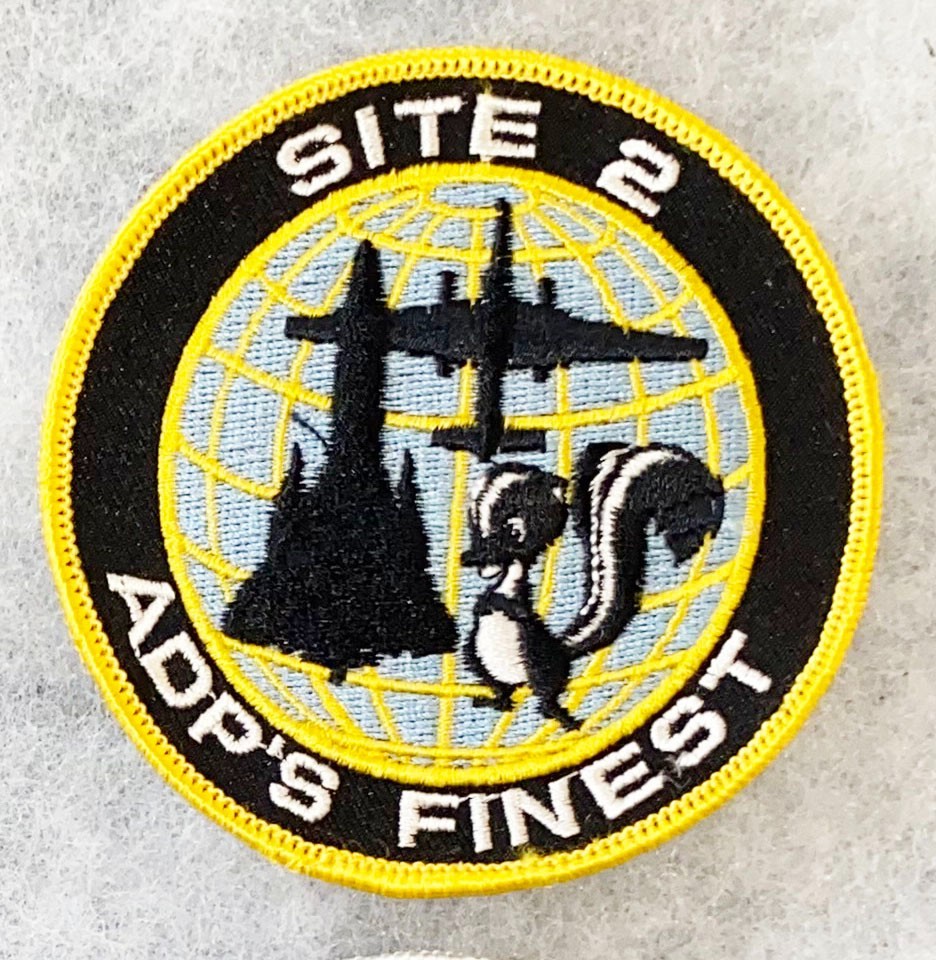 USAF Site 2 ADP's Finest Squadron Patch