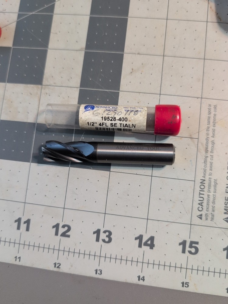 Advanced Tools  1/2" 4 Flutes SE TIALN New