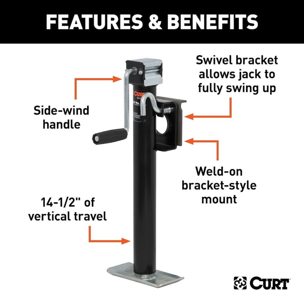 CURT 28306 TRAILER JACKS