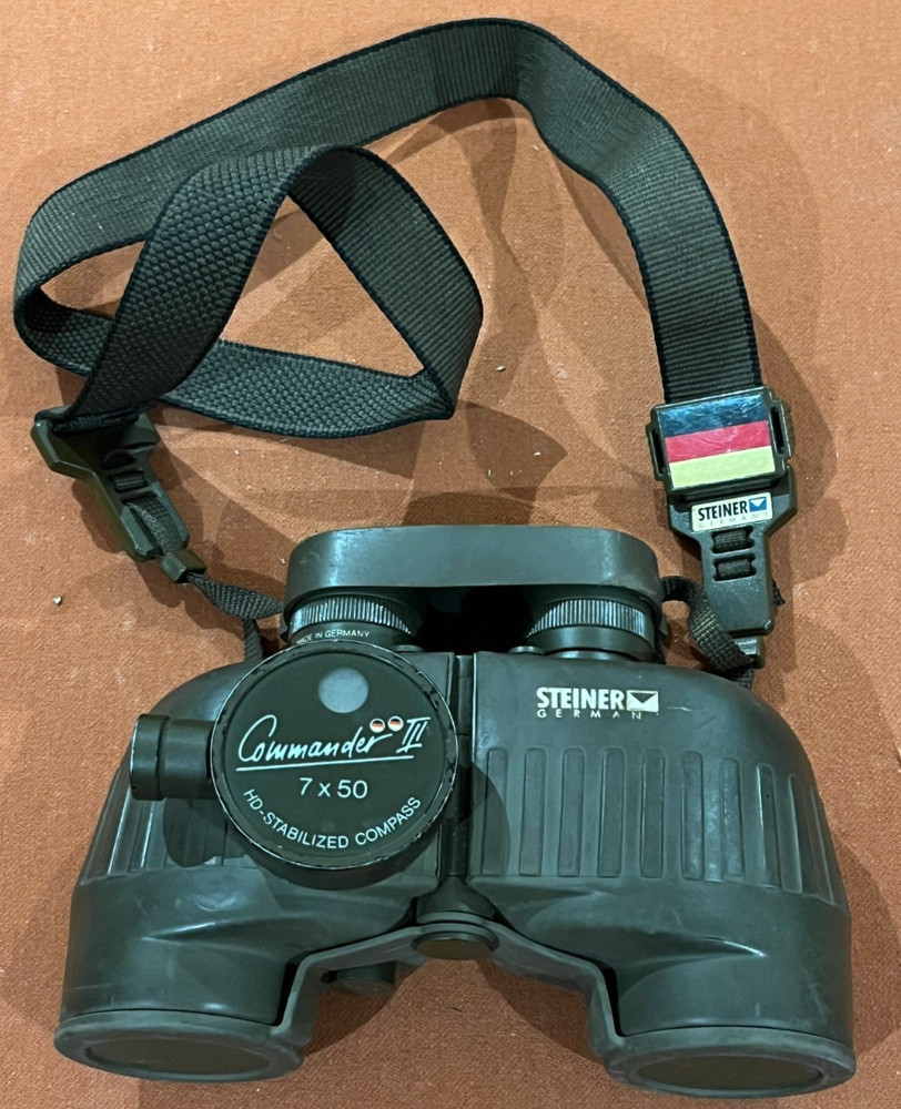 Steiner Commander III 7X50 HD Stabilized Compass