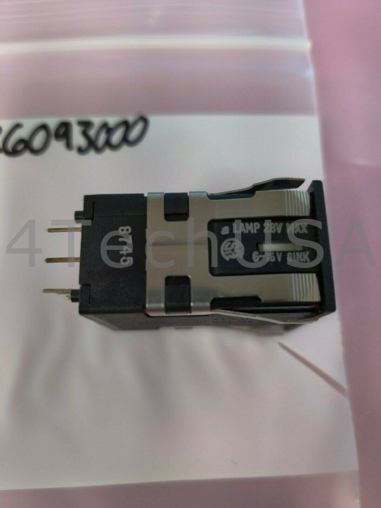 Universal Instruments Pushbutton Switch 26093000