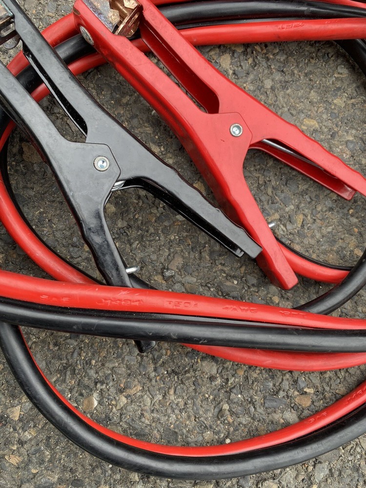 12 Ft Booster Cables Jumper Cables