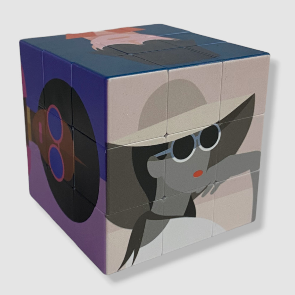 Iconicube Nick Diggory No.1 Puzzle Cube | 2.3"Sq