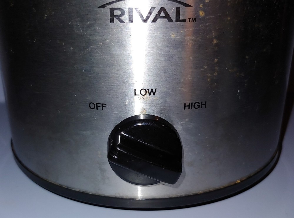 Rival Crock Pot Replacement Switch Knob 1.5 & 2 Quart Mini Models OEM Slow Cooke
