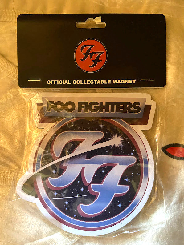 Foo Fighters - Magnet - Import - Embossed Comet- UK Import-Licensed New In Pack