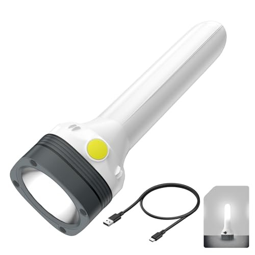 Flashlight Rechargeable High Lumens, 3-in-1 Flashlight Lantern Combo, Mini