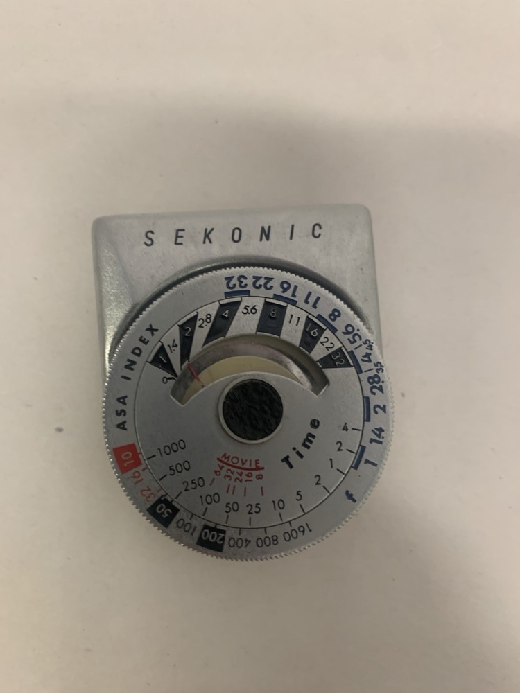 Sekonic Vintage Light Meter with Leather Case
