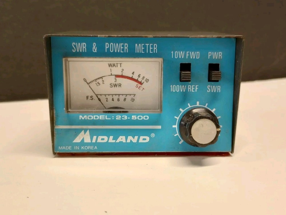 VTG MIDLAND MODEL 23-500 SWR & POWER METER FUNCTION TESTER