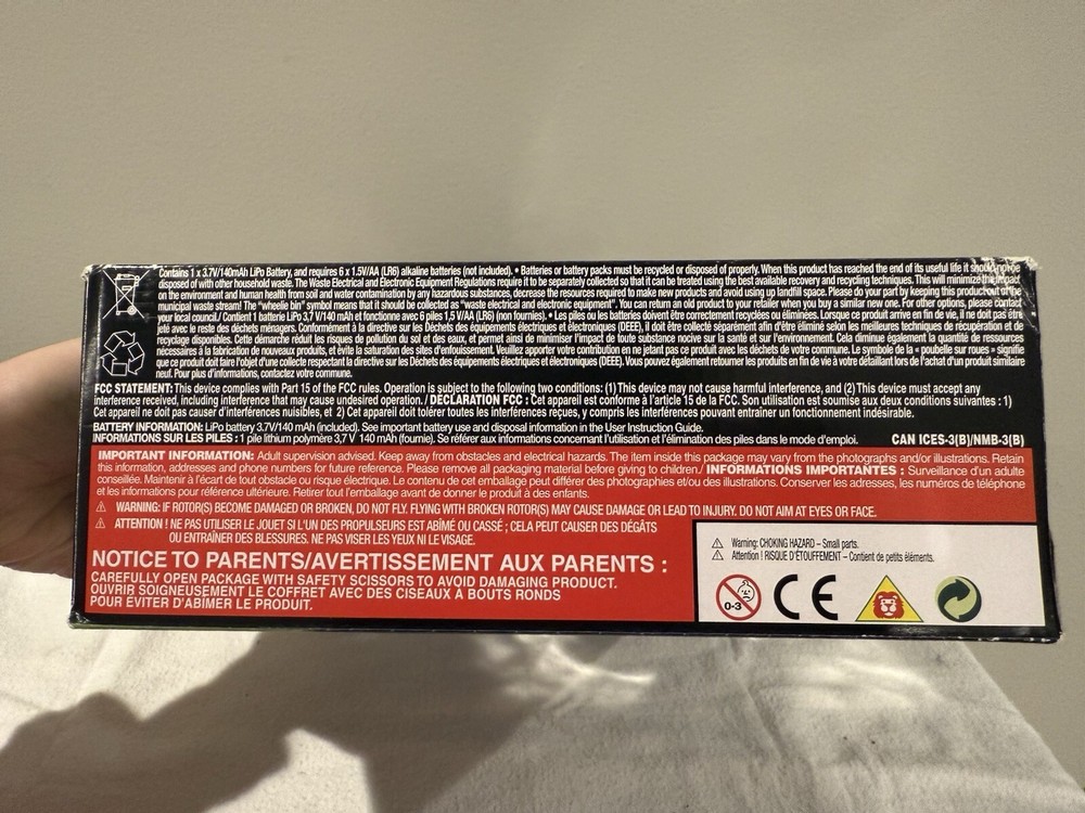 Air Hogs Vectron Wave, Hand Control UFO, New On Box