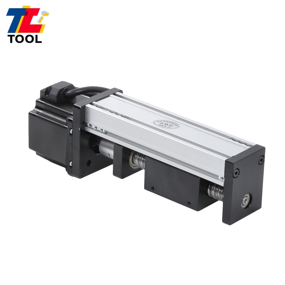 50MM MINI LINEAR RAIL STAGE ACTUATOR SCREW MOTION WITH NEMA23 STEPPER