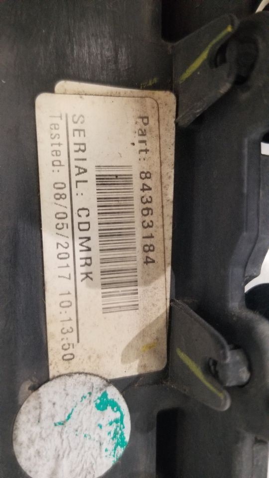 18 CHEVY SILVERADO 1500 6.2L AIR SHUTTER ASSEMBLY