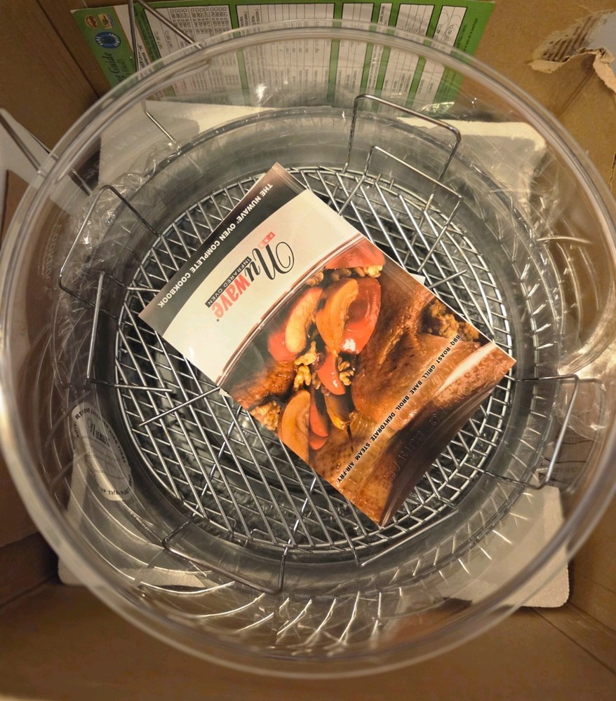 nuwave pro infrared oven W/ Extender Ring Kit & Pizza Kit
