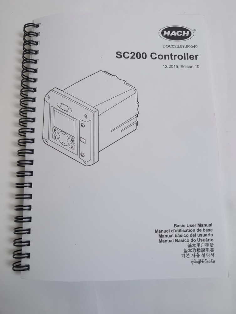 Hach SC200 Controller + Turbidity Sensor Complete Kit w/Box Manual Tested