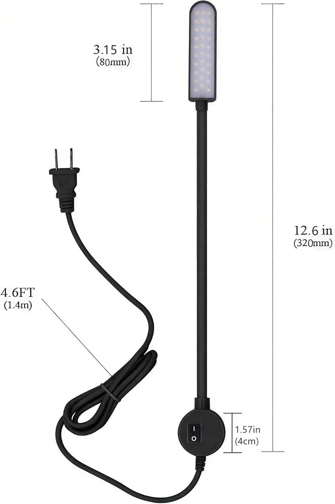 30 LED Magnetic Work Light for Sewing & Crafting