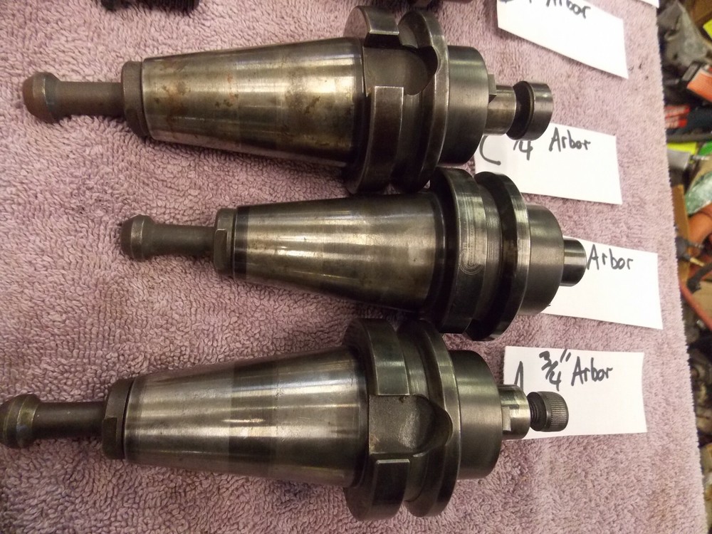Command BT40 Shell Face Mill Tool Holder Stud 3/4" 1" or 1-1/4" Arbor Size Cat40