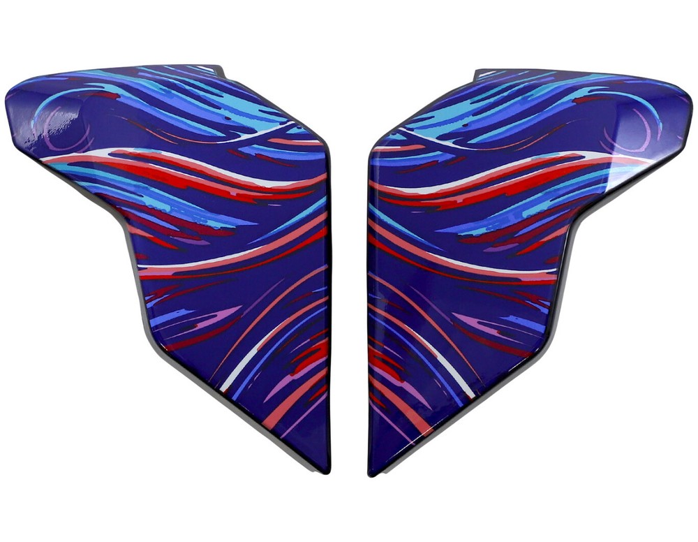 Icon Airflite Betta Helmet Replacement Sideplates Blue