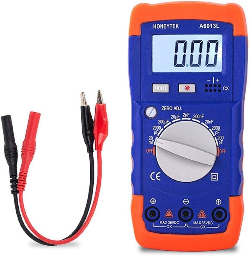 Honeytek A6013L Digital Capacitor Tester for Accurate Measurement