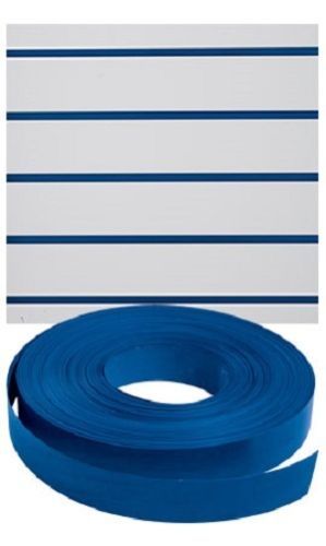 Vinyl Inserts Slatwall Panel Blue Shelving Display 260 ft 1 Roll Decorative
