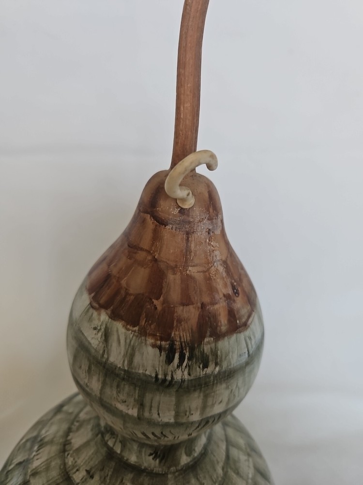 14- inch hand painted gourd