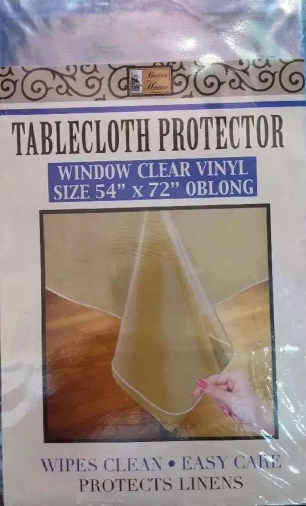 Clear THICK Vinyl Plastic Table Protector - ( VARIOUS SIZES)