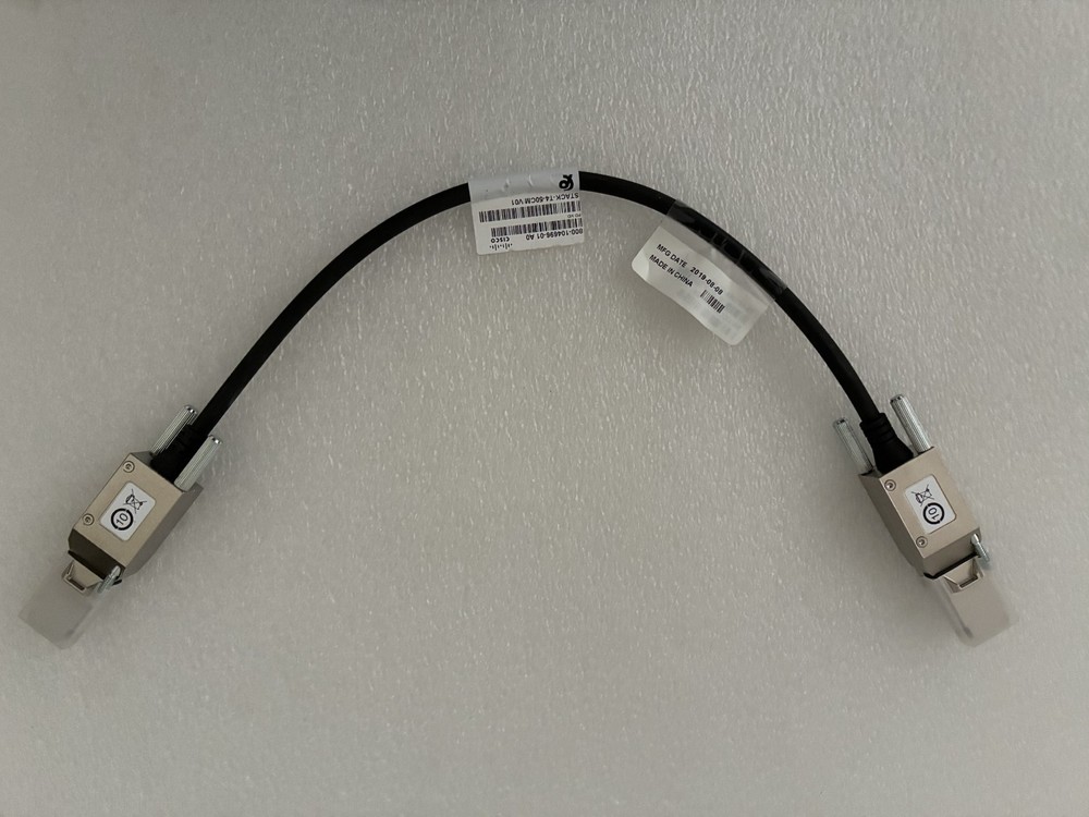 New Cisco STACK-T4-50CM Stacking Cable 50cm Catalyst 9200L Stack Module 1.6ft