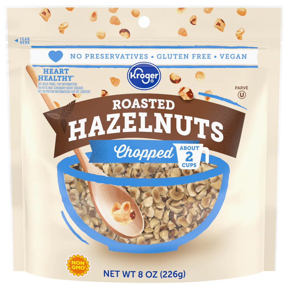 KG Roasted Chopped Hazelnuts 8 oz - 5 Pack