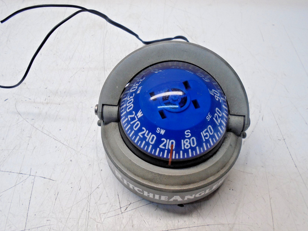 W5 Ritchie RA-93 RitchieAngler Compass - Surface Mount - Gray