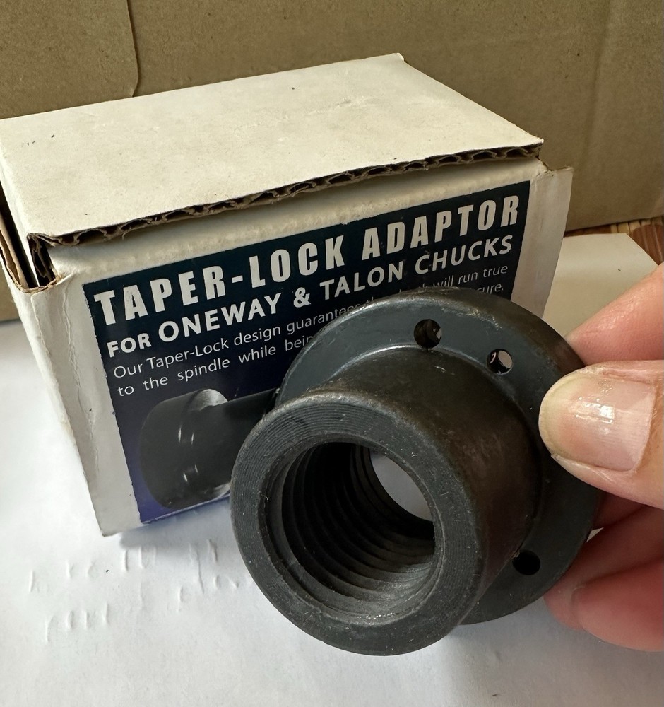 oneway # 0227 1"-8 RH/LH taper lock adaptor oneway & talon chuck