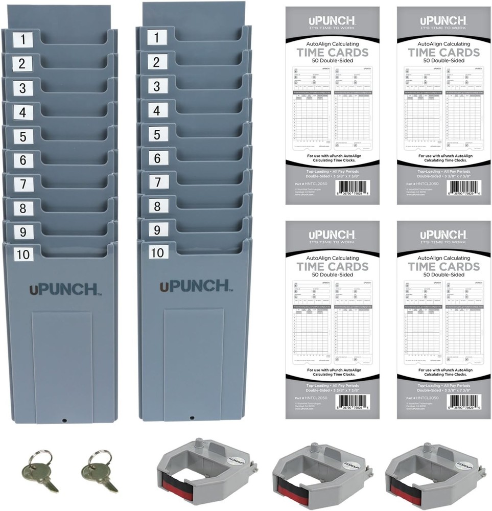 Employee Time Clock System HN4500 Complete
