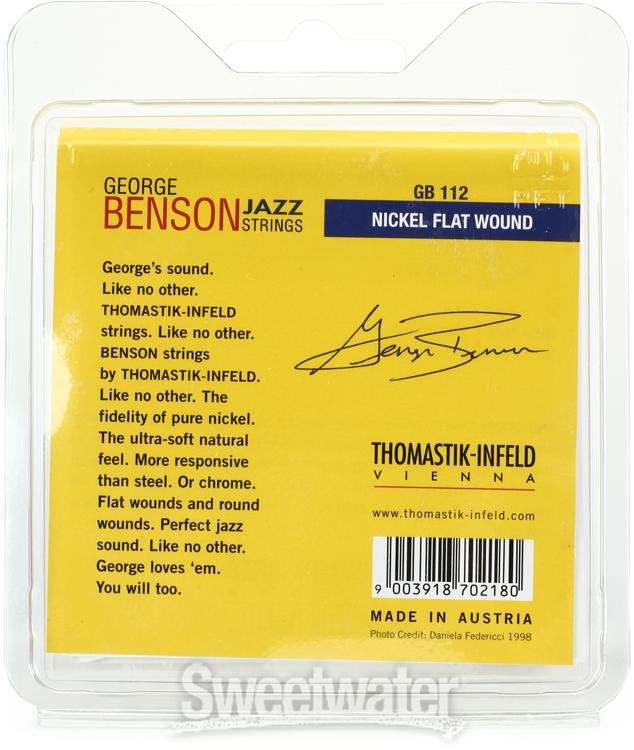 Thomastik-Infeld George Benson Jazz Guitar Strings - Flatwound Medium-Light