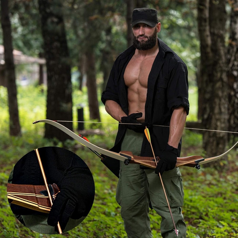 Customizable Archery Arrow Rest Set with Rectangle and Triangle Pads