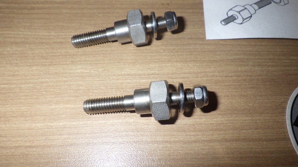 PAUL COMPONENTS RACK ADAPTER PAIR, FOR CANTI, NEW, SILVER